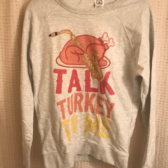 Thanksgiving sweatshirt *never worn* - Picture 2 of 2